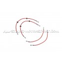 Mercedes C63 AMG W205 Goodridge Braided Brake Hose Lines Kit