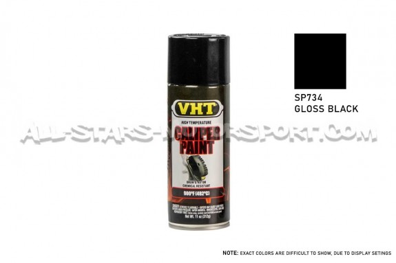 Peinture pour étriers de frein VHT noire, rouge, bleue, orange, dor...