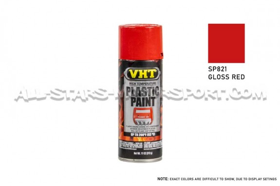 VHT High Temperature Plastic Paint Black, Red, Blue, Orange or Silver