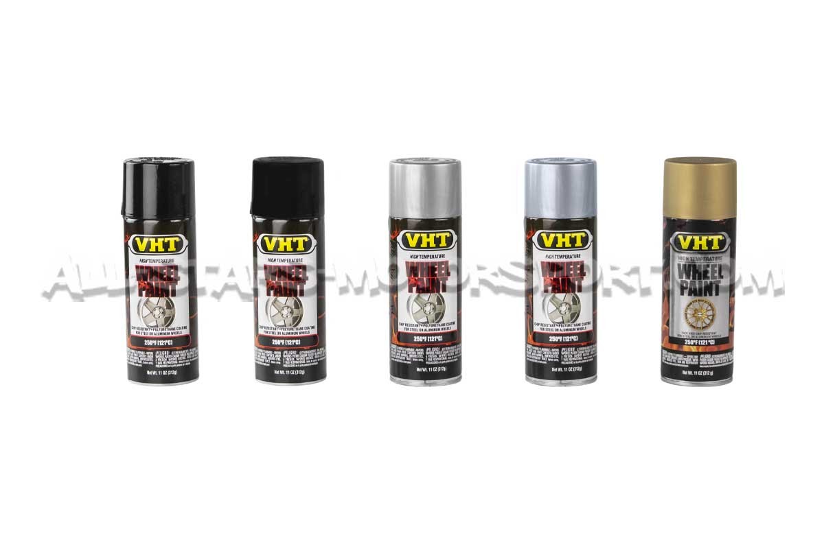Pintura para llantas VHT negro, plata, dorado o grafito