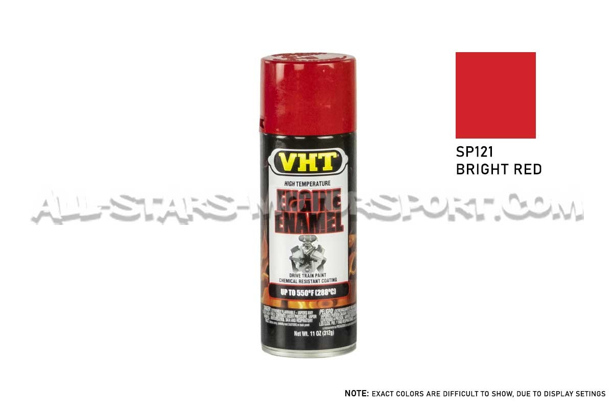 Peinture pour moteur VHT Engine Enamel noir, rouge, bleu, jaune...