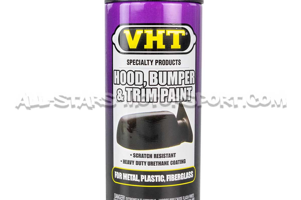 Pintura negra VHT para plásticos interiores / exteriores