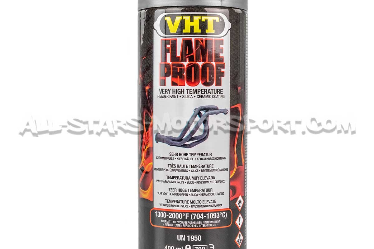 Pintura para escape VHT Flameproof negro o gris