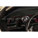 Reloj digital P3 Gauges para rejilla de ventilacion de Honda Civic ...