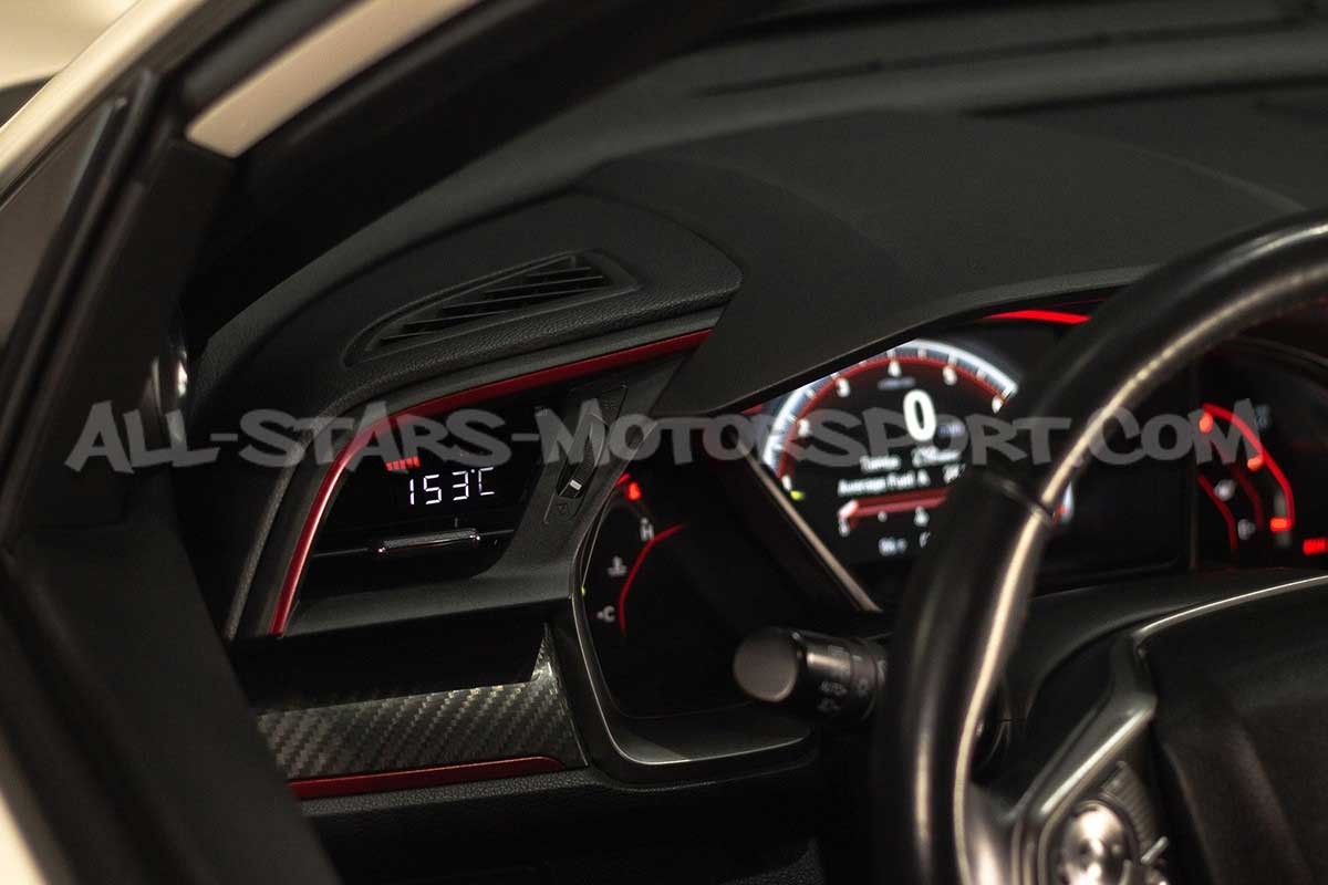 P3 Gauges Digital Vent Gauge for Honda Civic Type R FK8