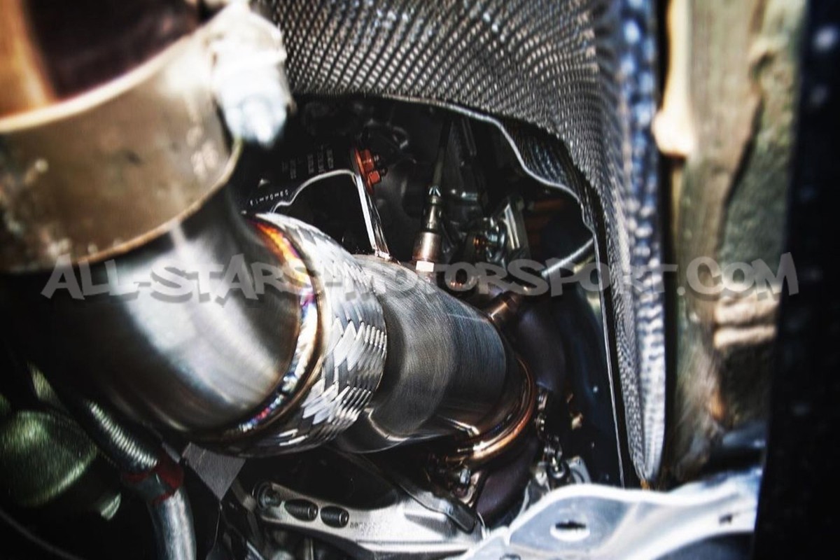 Downpipe descatalizada CTS Turbo para Toyota Supra GR 3.0 A90 MK5