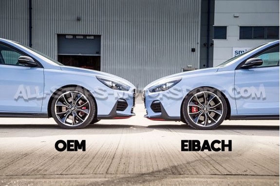 Ressorts courts Eibach Pro-Kit -15mm pour Hyundai I30N
