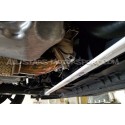 Barra de refuerzo inferior delantera Ultra Racing para Honda Civic ...
