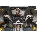 Honda Civic Type R FK8 Ultra Racing 3 Points Front Subframe Bar