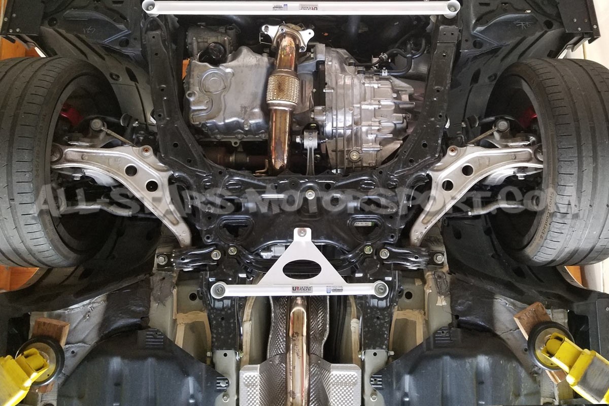 Renfort inférieur avant de berceau 3 points Ultra Racing pour Honda...