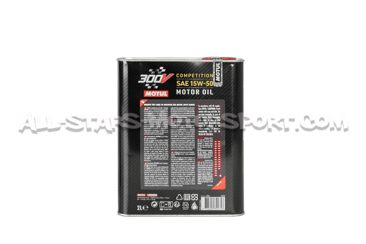 Huile moteur Motul 300V Competition 15w50
