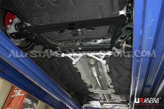 Mini Cooper S / JCW F56 Ultra Racing 4 Points Mid Lower Member Brace