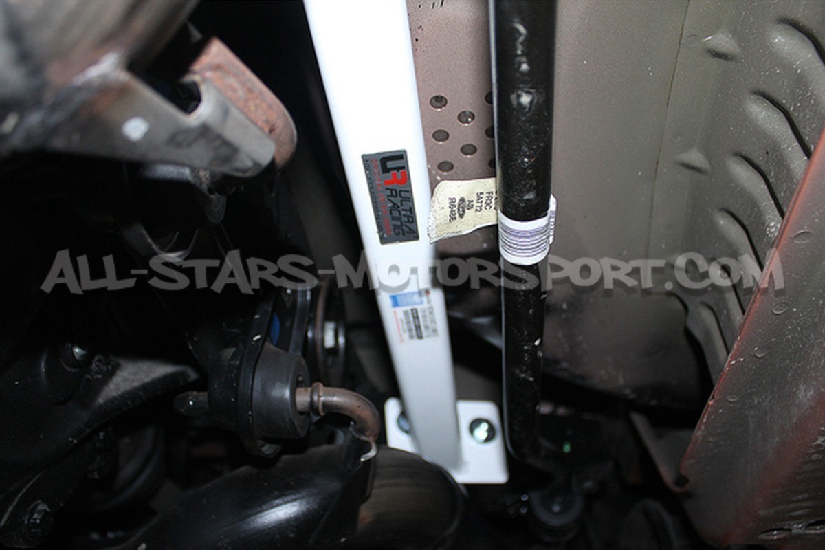 Barra de refuerzo inferior trasera Ultra Racing para Mustang GT / E...