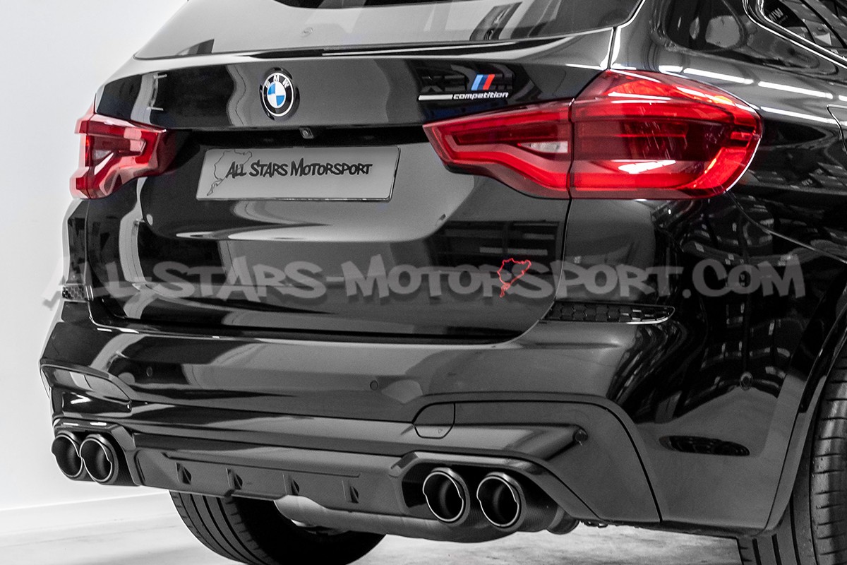 BMW X3M Acexxon Honeycomb Rear Reflector Deletes