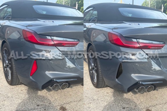 BMW M8 F9x Acexxon Honeycomb Rear Reflector Deletes