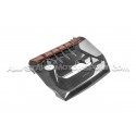 Couvre moteur carbone et kevlar rouge Eventuri pour Toyota Yaris GR