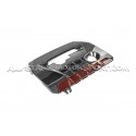 Toyota Yaris GR Eventuri Carbon Fiber / Red Kevlar Engine Cover