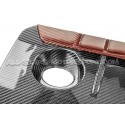 Tapa de motor de fibra de carbono y kevlar rojo Eventuri para Toyot...