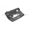 Tapa de motor de fibra de carbono y kevlar rojo Eventuri para Toyot...
