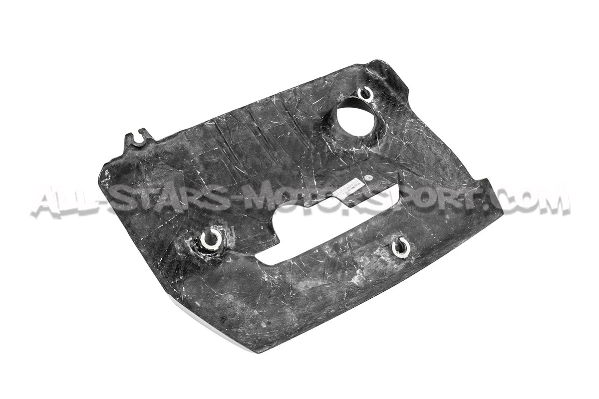 Couvre moteur carbone et kevlar rouge Eventuri pour Toyota Yaris GR