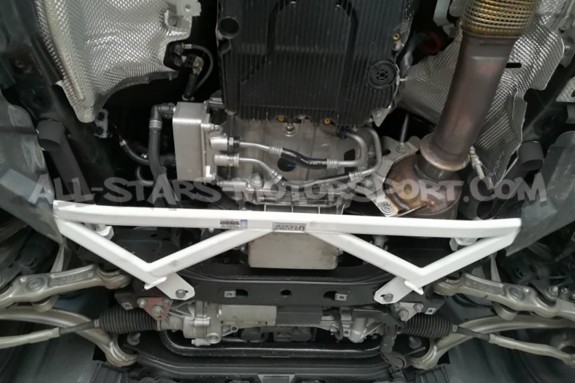 Mercedes C63 AMG W204 Ultra Racing 4 Point Front Subframe Brace