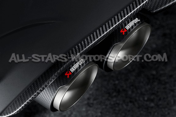 Echappement Akrapovic Slip-On Titane pour BMW M3 F80 / M4 F8x