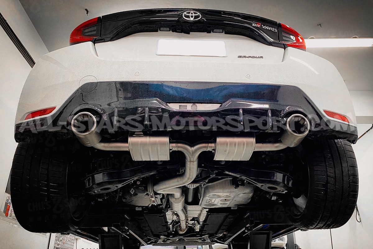 Akrapovic slip-on titanium Exhaust for Toyota Yaris GR 20-24