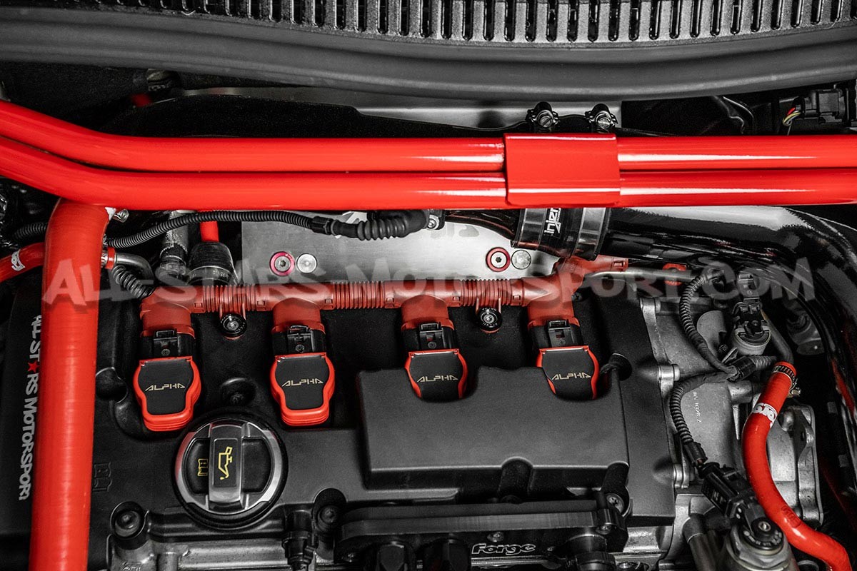 Red or blue ignition coils wiring harness cover for 2.0 TFSI / 2.0 ...