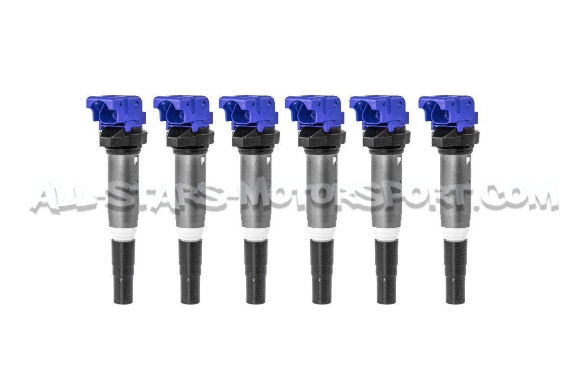 Bobines d'allumage Dinan bleu pour BMW 135i / 235i / 335i / M2 / M3 / M4 - N54, N55, S55, S54