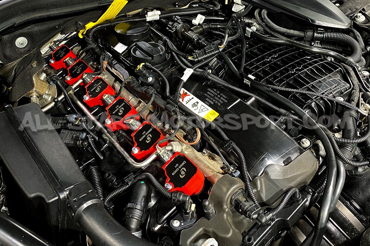 Bobines d'allumage Dinan rouge pour BMW 140i / 240i / 340i / Supra ...