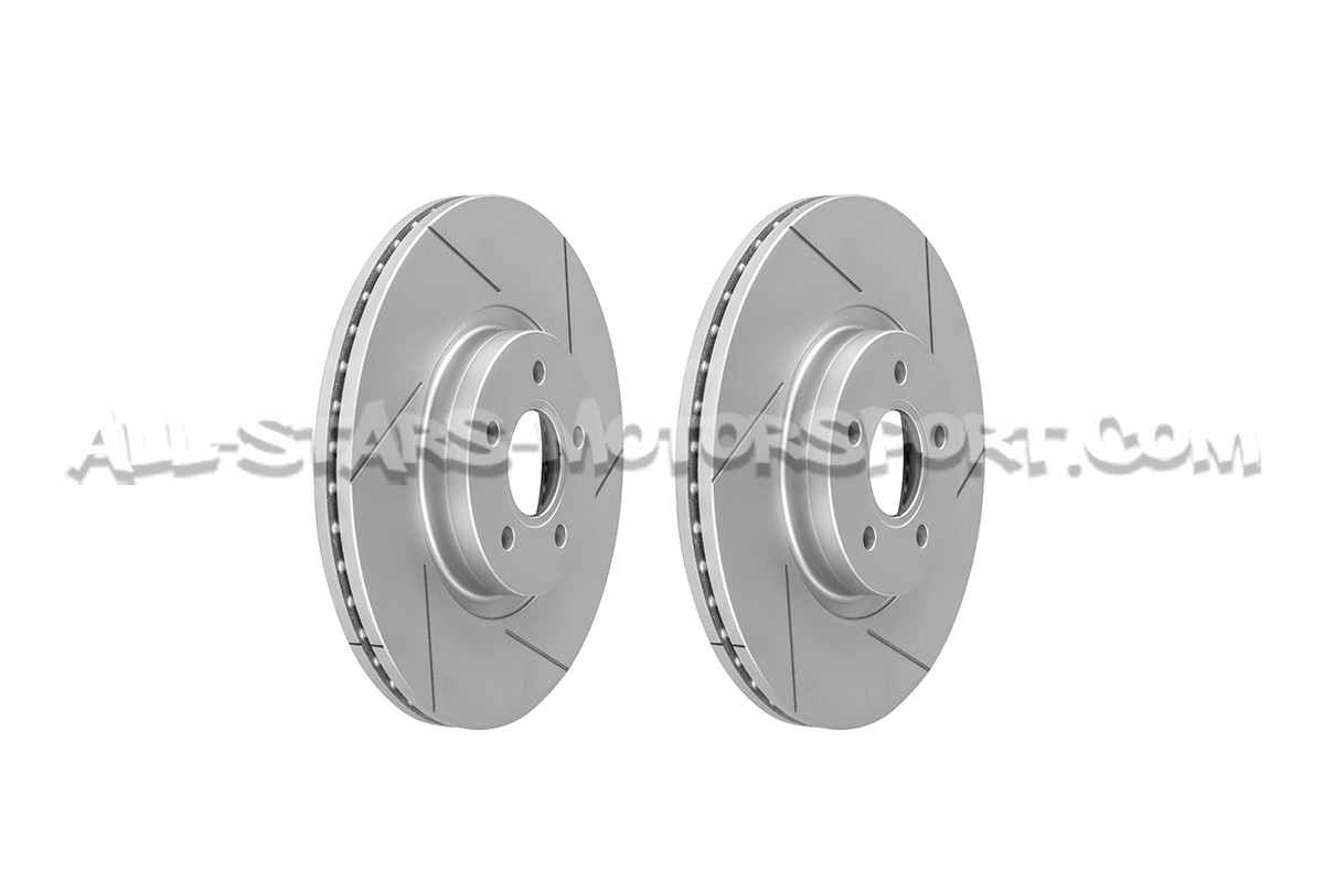 Discos de freno delanteros ranurados Dixcel SD para Ford Focus 2 ST