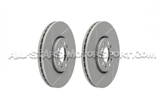 Discos de freno delanteros ranurados Dixcel SD para Polo 9N / 6R GT...