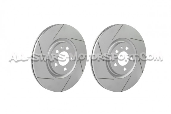 Discos de freno delanteros ranurados Dixcel SD para Audi S1 / Polo ...