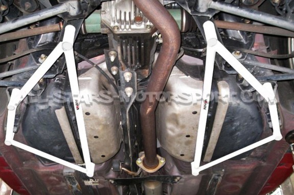 Barres de renfort inférieure arrière 8 points Ultra Racing pour Maz...