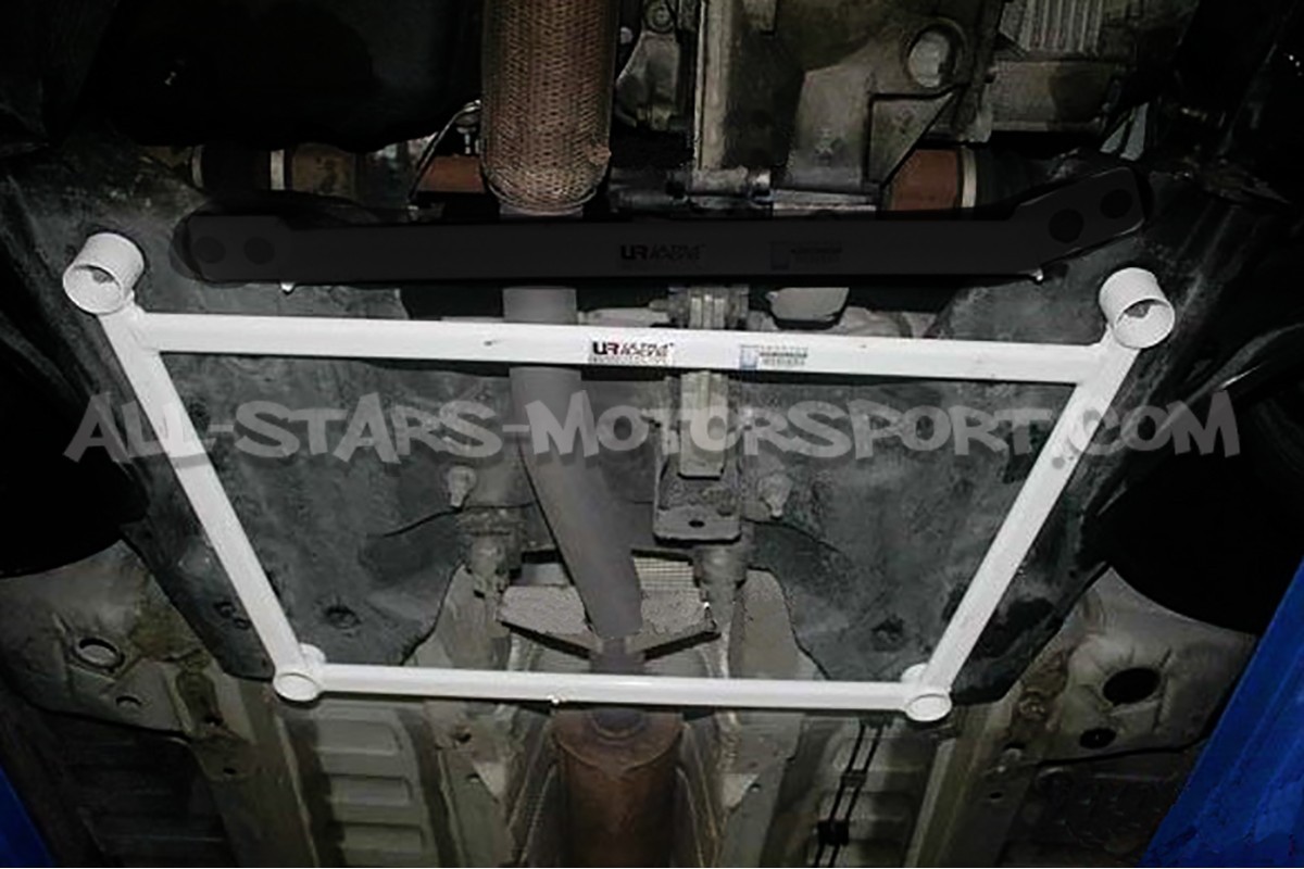 Renfort inférieur avant 4 points Ultra Racing pour Peugeot 208 GTI