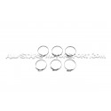 Durites de turbo silicone Racingline pour S3 8Y / Golf 8 GTI / Golf...