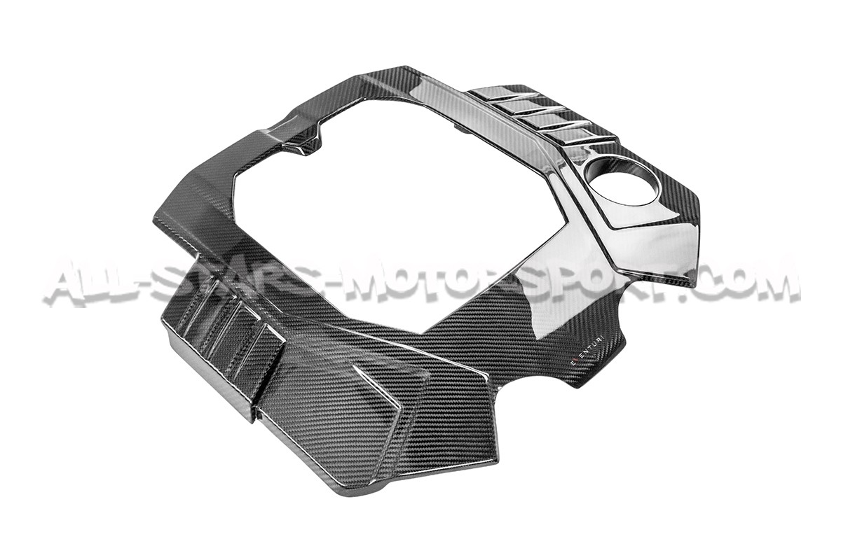 Couvre moteur carbone brillant Eventuri pour Audi RS6 C8 / RS7 C8