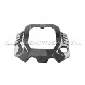 Couvre moteur carbone brillant Eventuri pour Audi RS6 C8 / RS7 C8