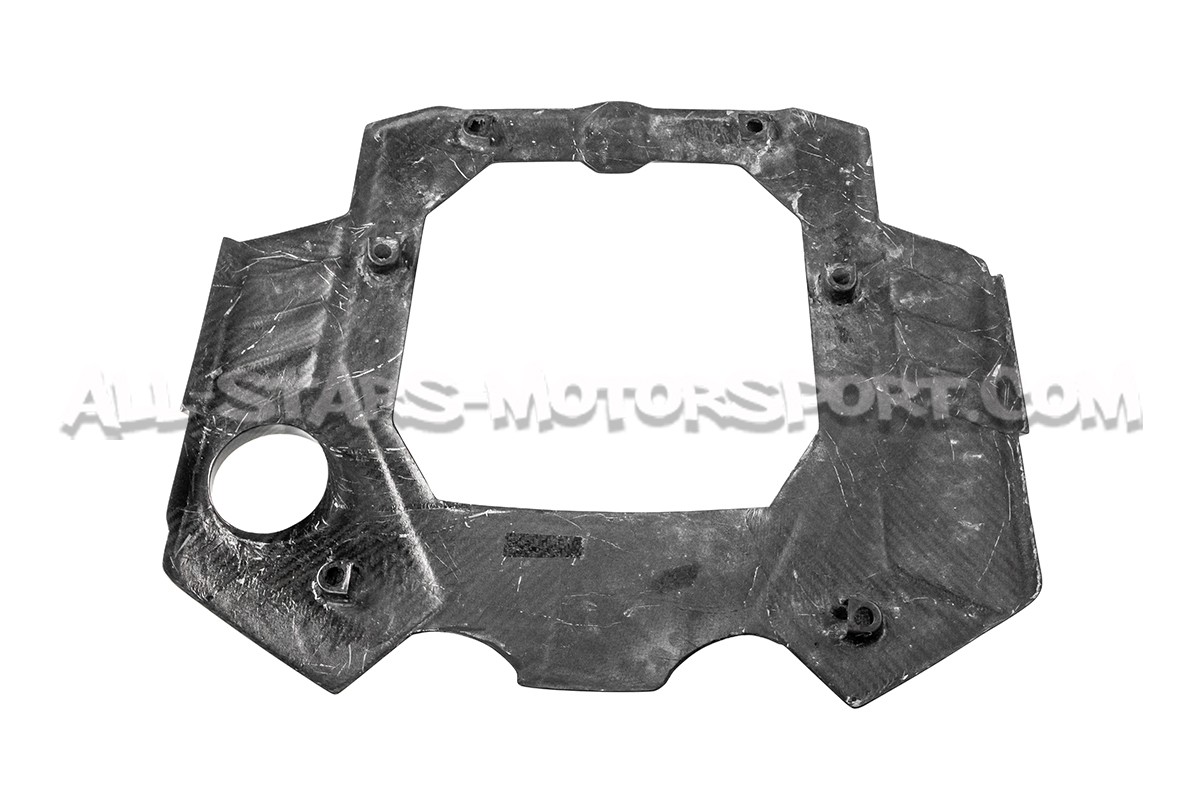 Couvre moteur carbone brillant Eventuri pour Audi RS6 C8 / RS7 C8