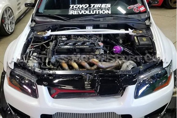 Mitsubishi Lancer Evo 8 / Evo 9 Ultra Racing 3 Points Front Upper S...