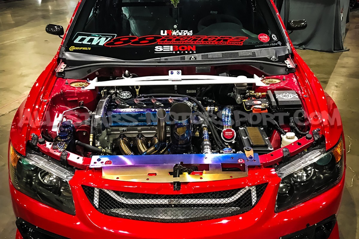 Mitsubishi Lancer Evo 8 / Evo 9 Ultra Racing 3 Points Front Upper S...
