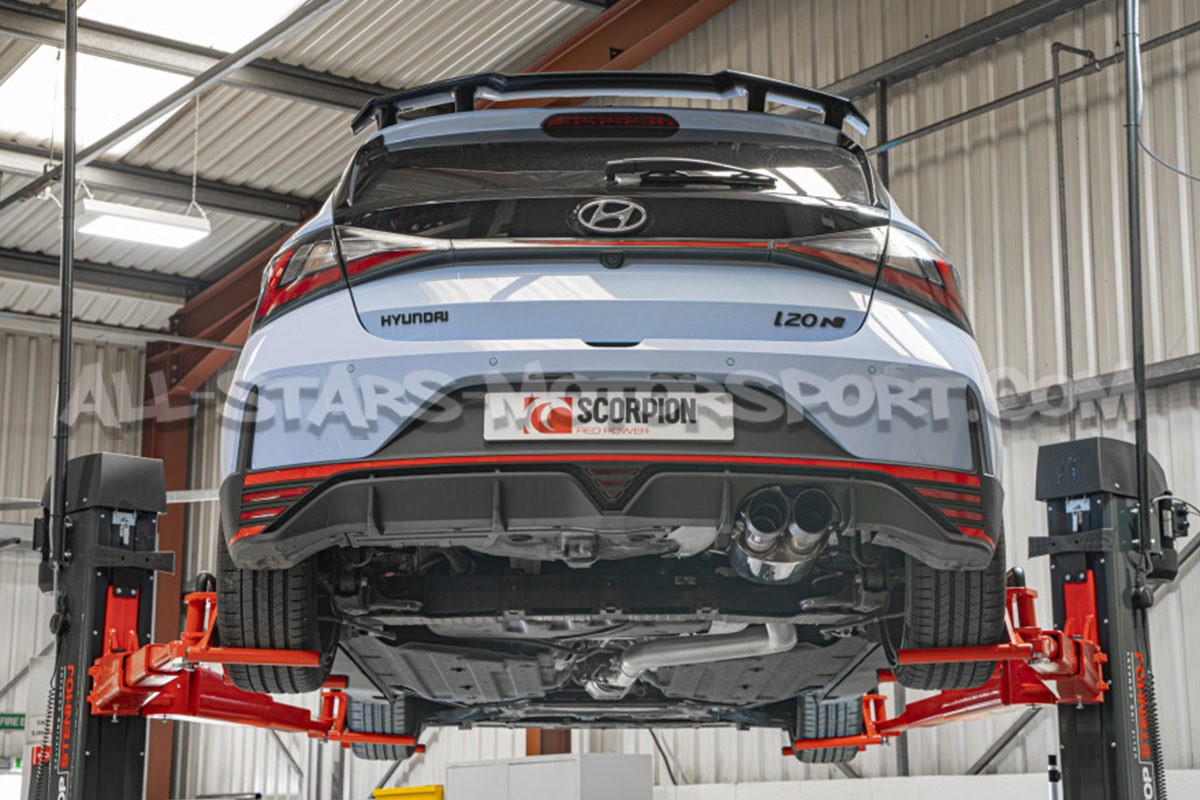 Hyundai I20N Scorpion GPF Back Catback