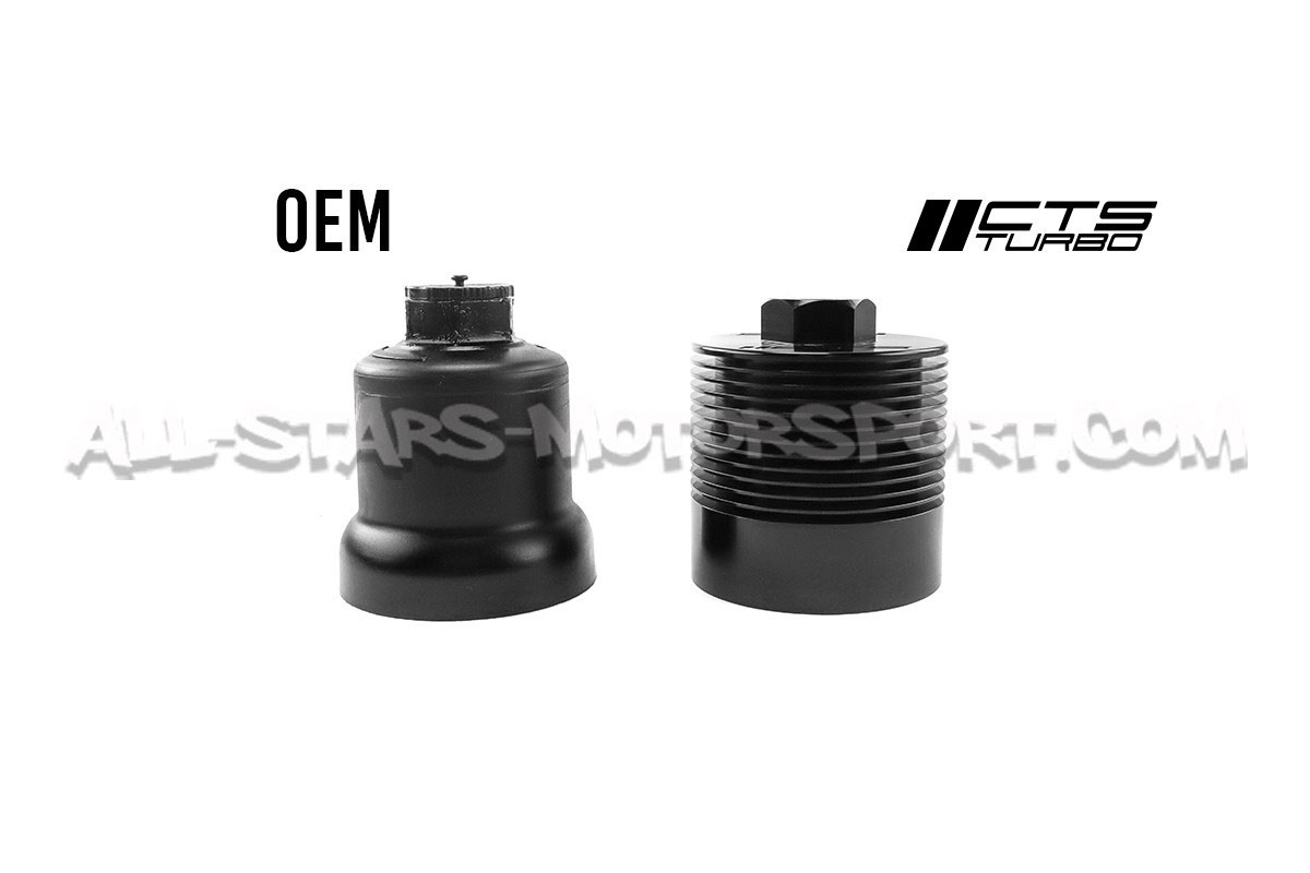 Tapa de filtro de aceite de aluminio CTS Turbo para Audi TTRS y Aud...