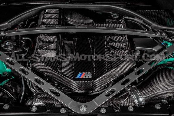 Tapa de motor de fibra de carbono Eventuri para BMW M3 G80 / M4 G8x...
