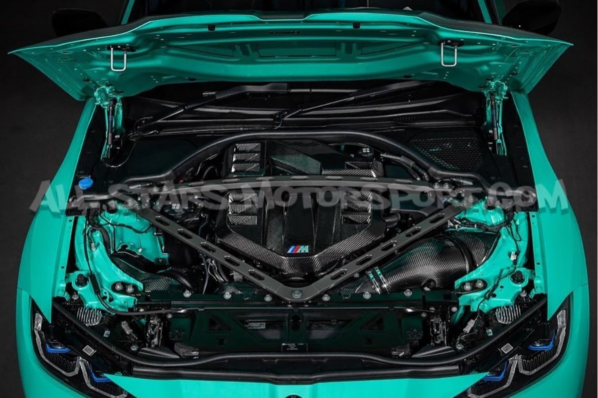 Tapa de motor de fibra de carbono Eventuri para BMW M3 G80 / M4 G8x...
