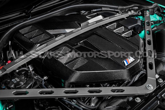 Tapa de motor de fibra de carbono Eventuri para BMW M3 G80 / M4 G8x...