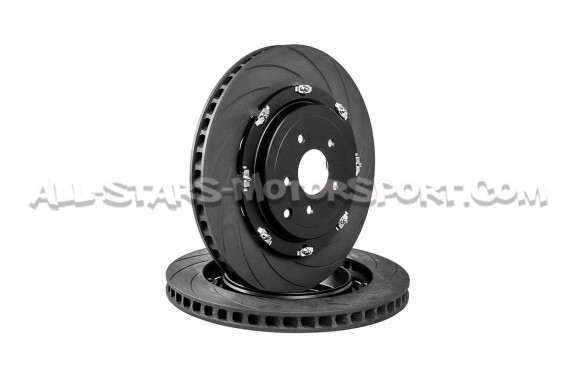 Disques de frein arrières rainurés Dixcel FS 380mm pour Nissan R35 GTR