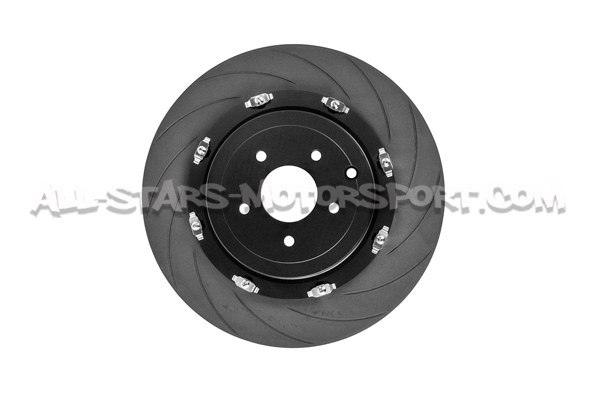 Discos de freno traseros ranurados Dixcel FS 380mm para Nissan R35 GTR