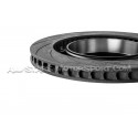 Disques de frein arrières rainurés Dixcel FS 380mm pour Nissan R35 GTR