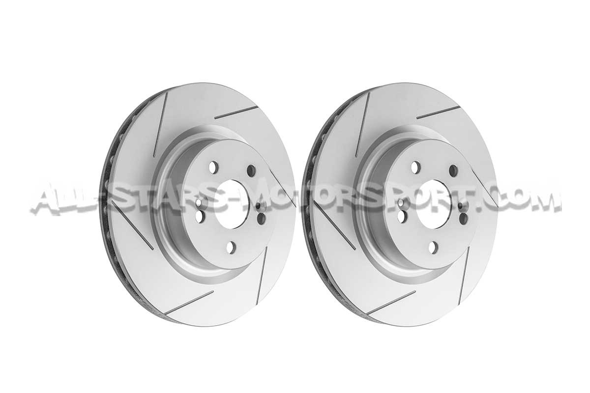 Disques de frein avants rainurés Dixcel SD pour Renault Megane 2 RS